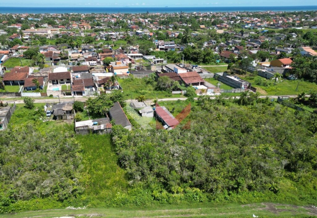 Terreno no Bal. Jd das Palmeiras 2, 133M² na cidade de Itanhaém – SP.