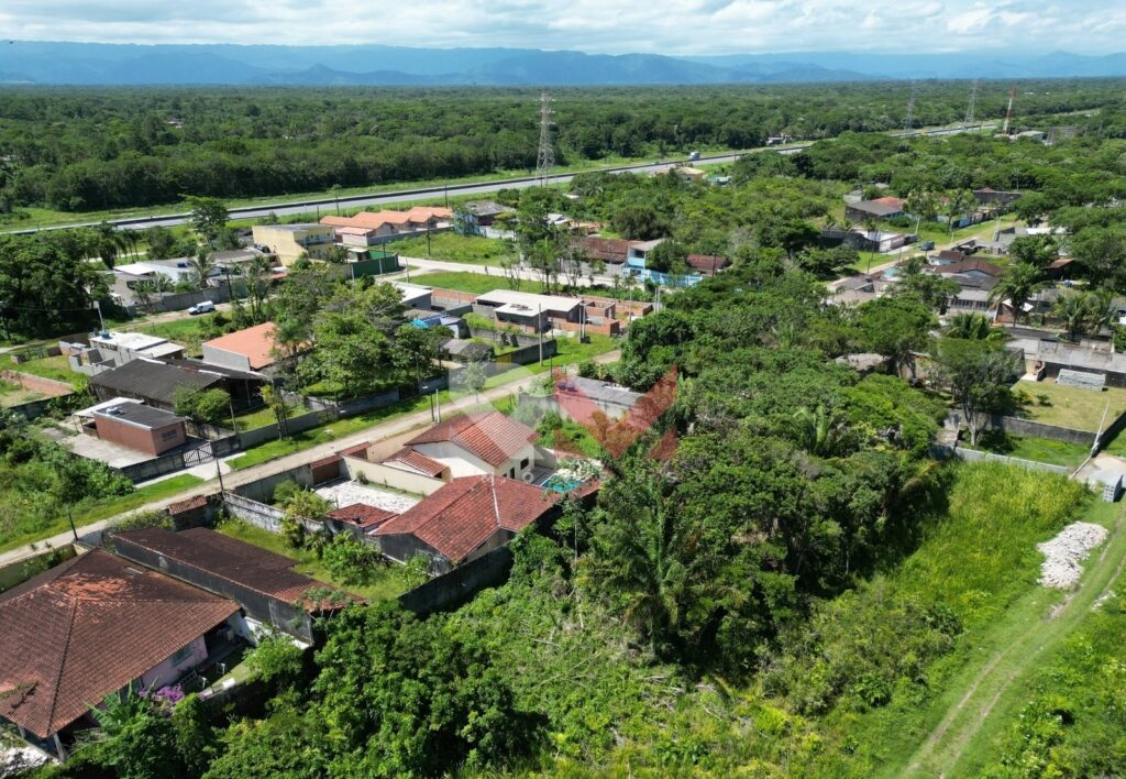 Terreno no Bal. Jd das Palmeiras 2, 133M² na cidade de Itanhaém – SP.