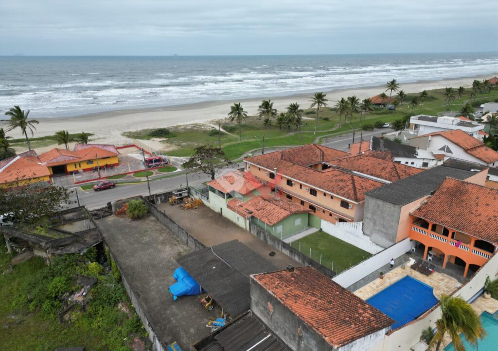 Área em frente a praia no bairro Cibratel em Itanhaém/Sp