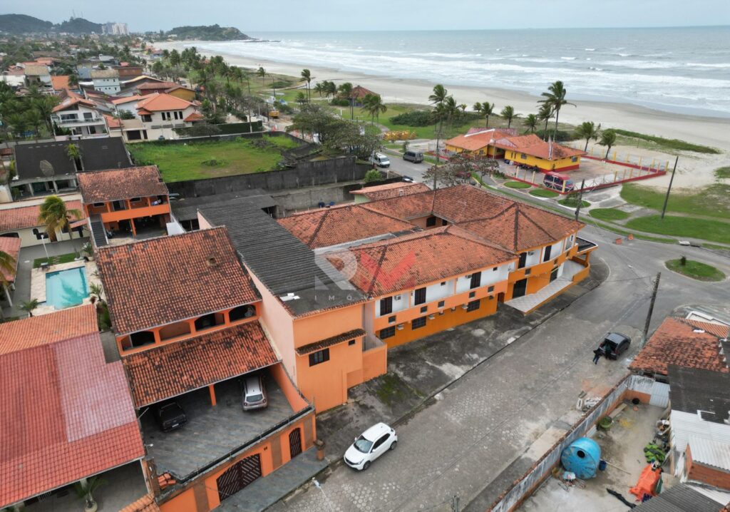 Área em frente a praia no bairro Cibratel em Itanhaém/Sp