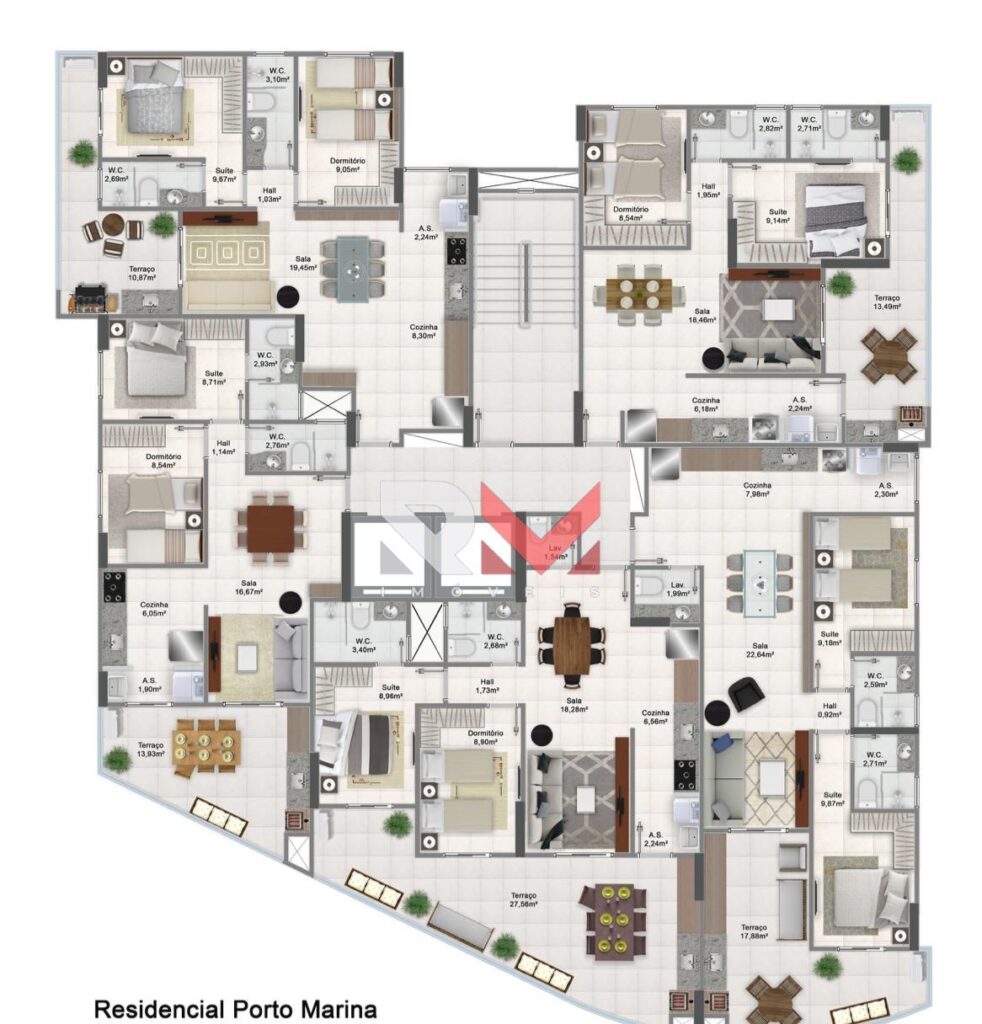 Apartamento em Praia Grande Vila Caiçara
