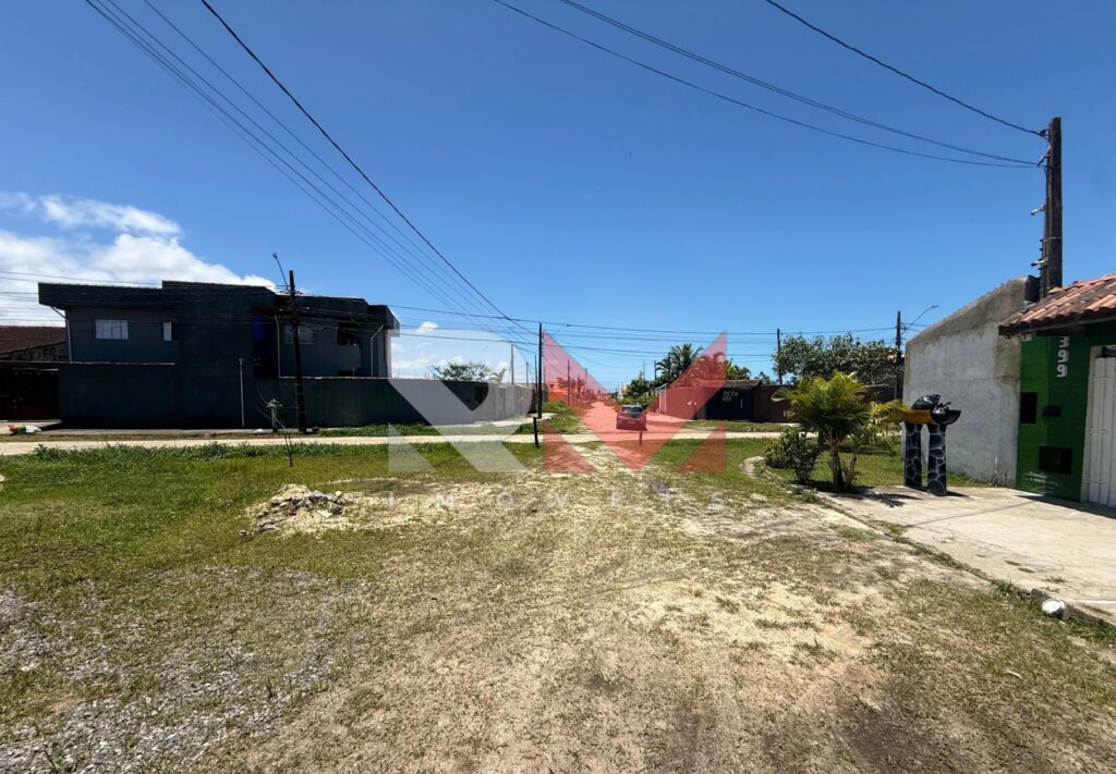 Terreno localizado no bairro Jamaica em Itanhaém/Sp