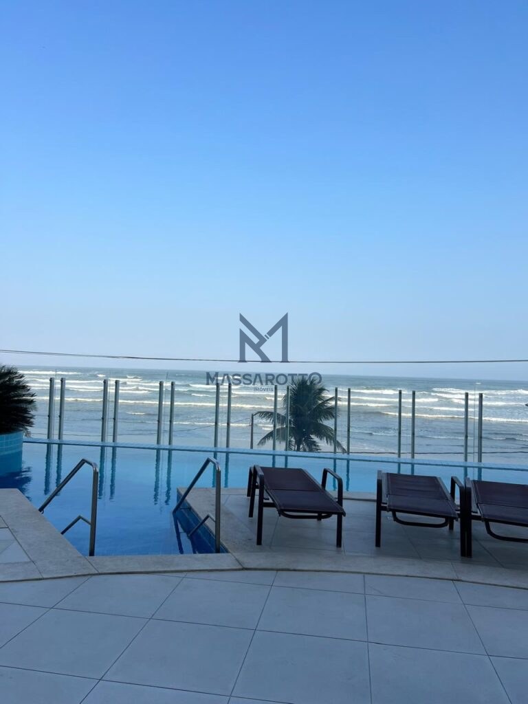 Apartamento frente mar, 127 m² na Praia do Sonho / Itanhaém-SP